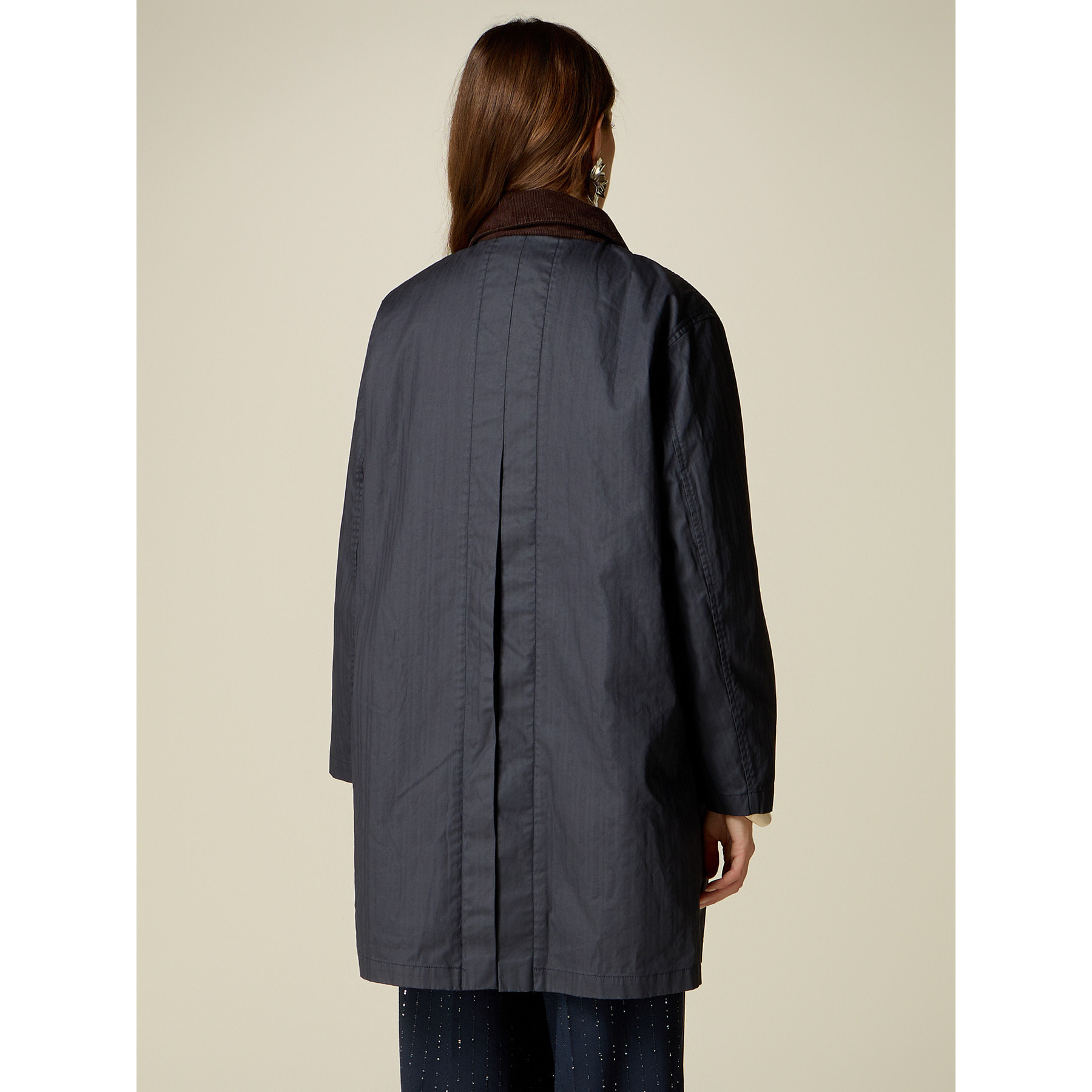 Oltre - Trench con interno removibile - Blu