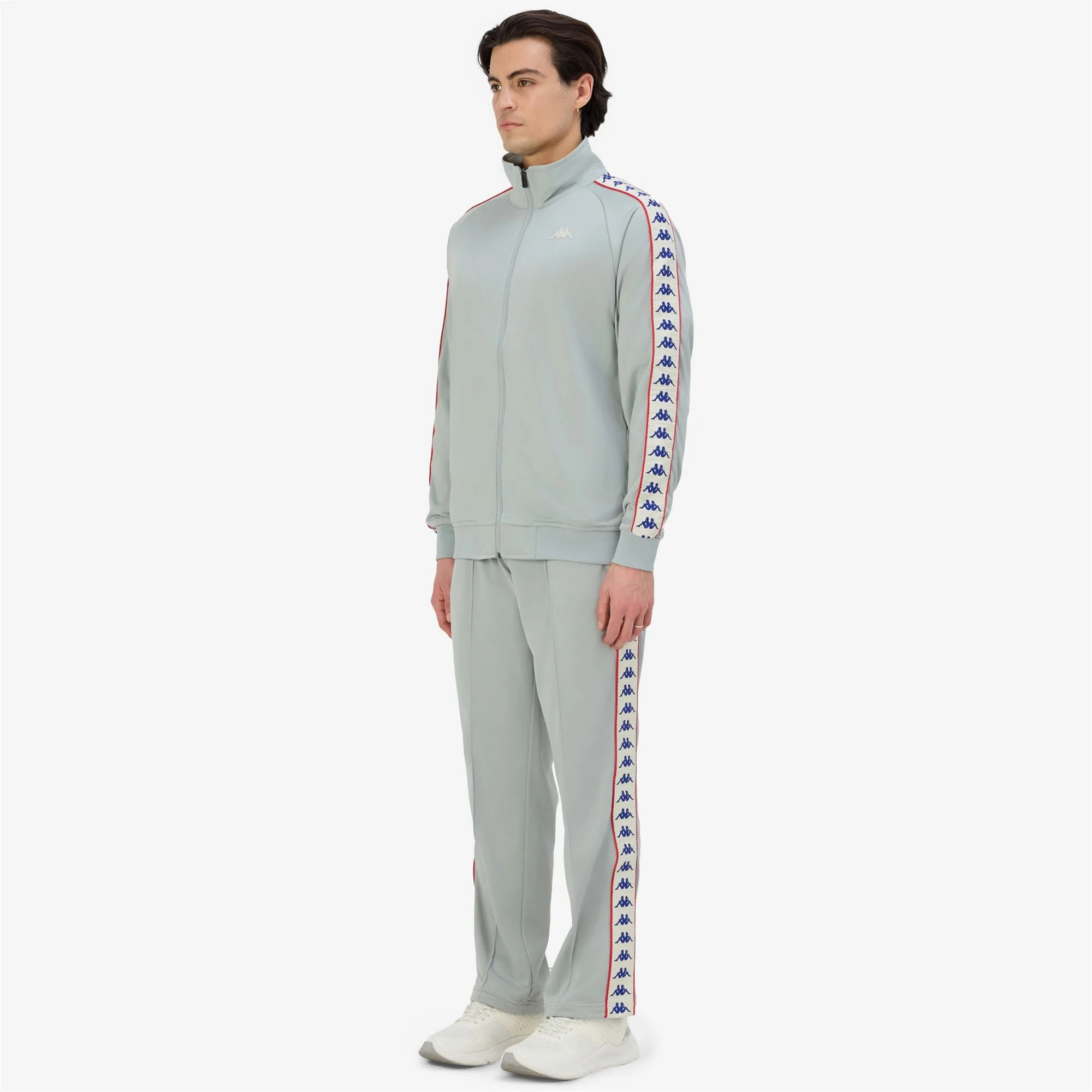 Kappa - Chándales deportivos Hombre Gris - 222 Banda Dueduedue