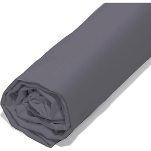 Drap Housse - Bonnet:30cm 100%coton Bio 57fils Marine
