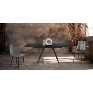 TOMASUCCI Table extensible EKA MARBRE NOIR