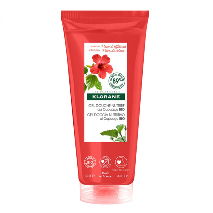 Gel Douche - Fleur d'Hibiscus Bio - Tous types de peaux - 200 ml