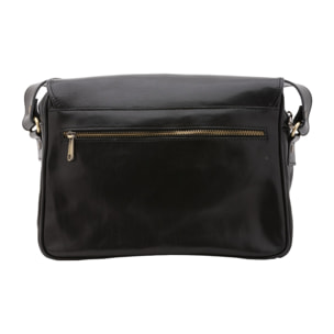 Borsa a tracolla da donna - Modello False - Vera pelle - 32.0 x 23.0 x 15.0 cm
