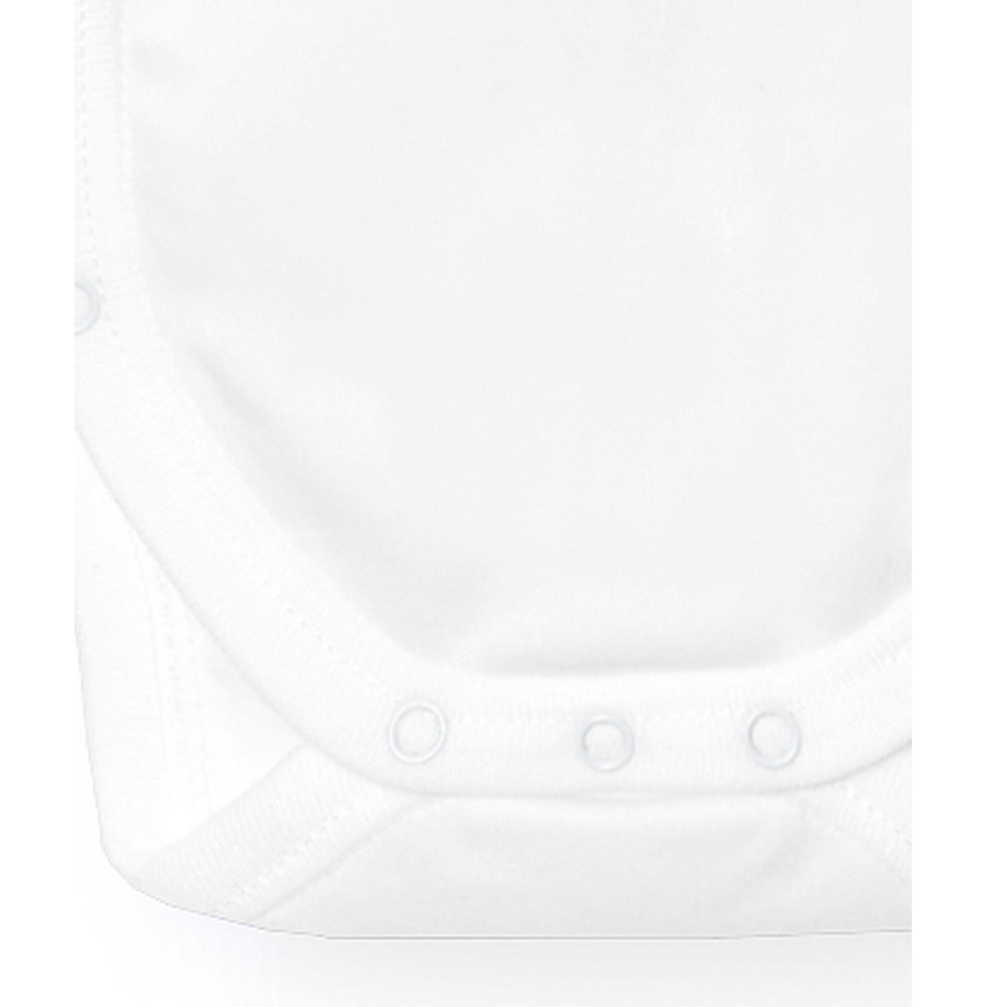 Body cruzado bebé manga larga volante