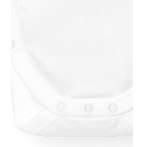 Body cruzado bebé manga larga volante