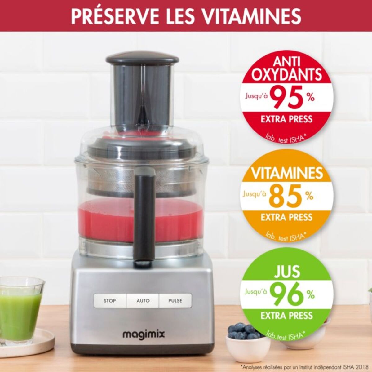 Extracteur de jus MAGIMIX 17555 Extra Press XL