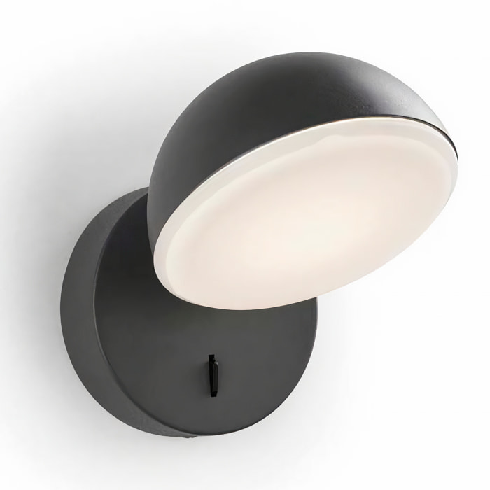 LEDS C4 Aplique Talk Led 6,5W 2700K Gris Urbano