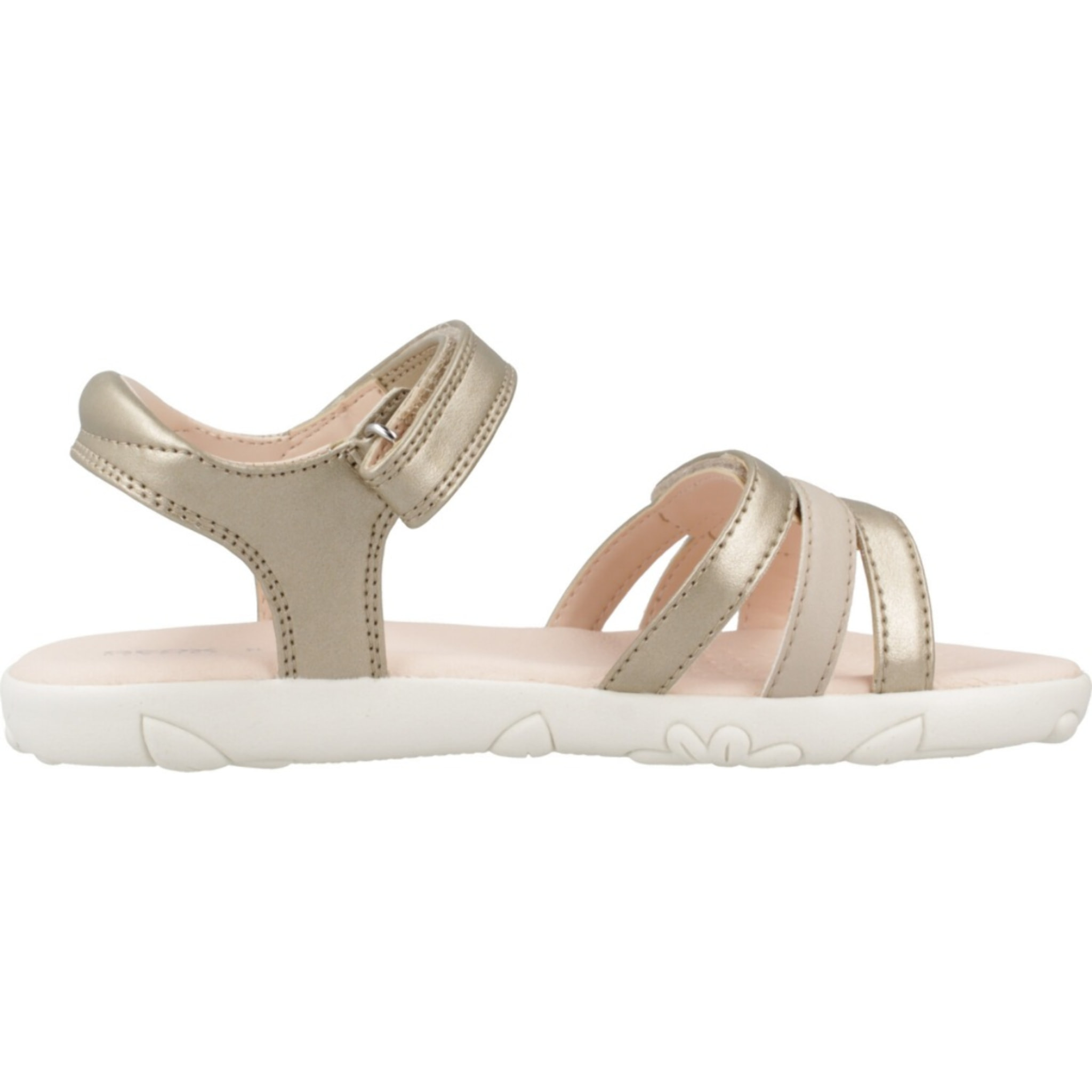 Sandalias Niña de la marca GEOX  modelo J SANDAL HAITI GIRL Gold