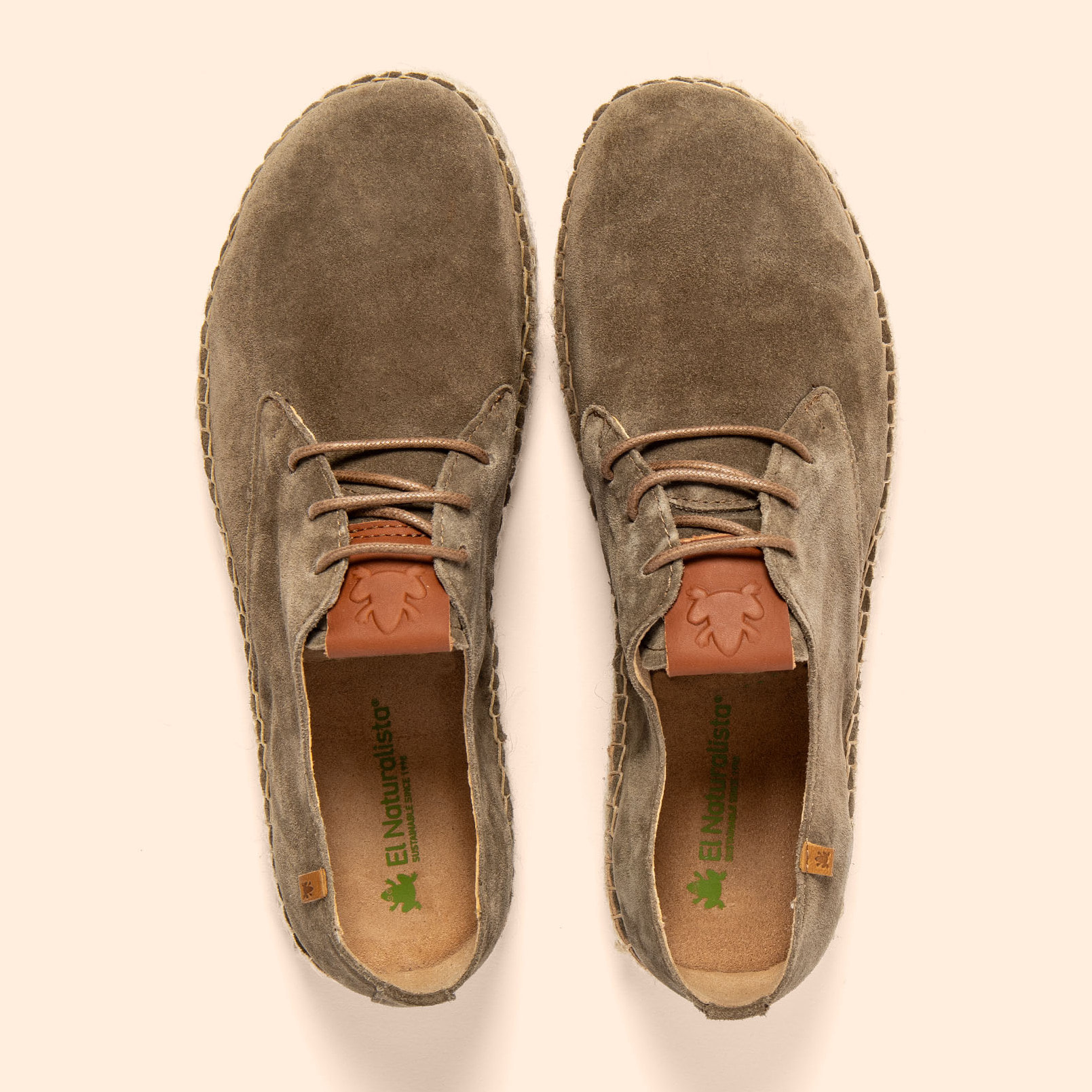 Zapatos N678 SILK SUEDE LAND / CAMPOS color Land