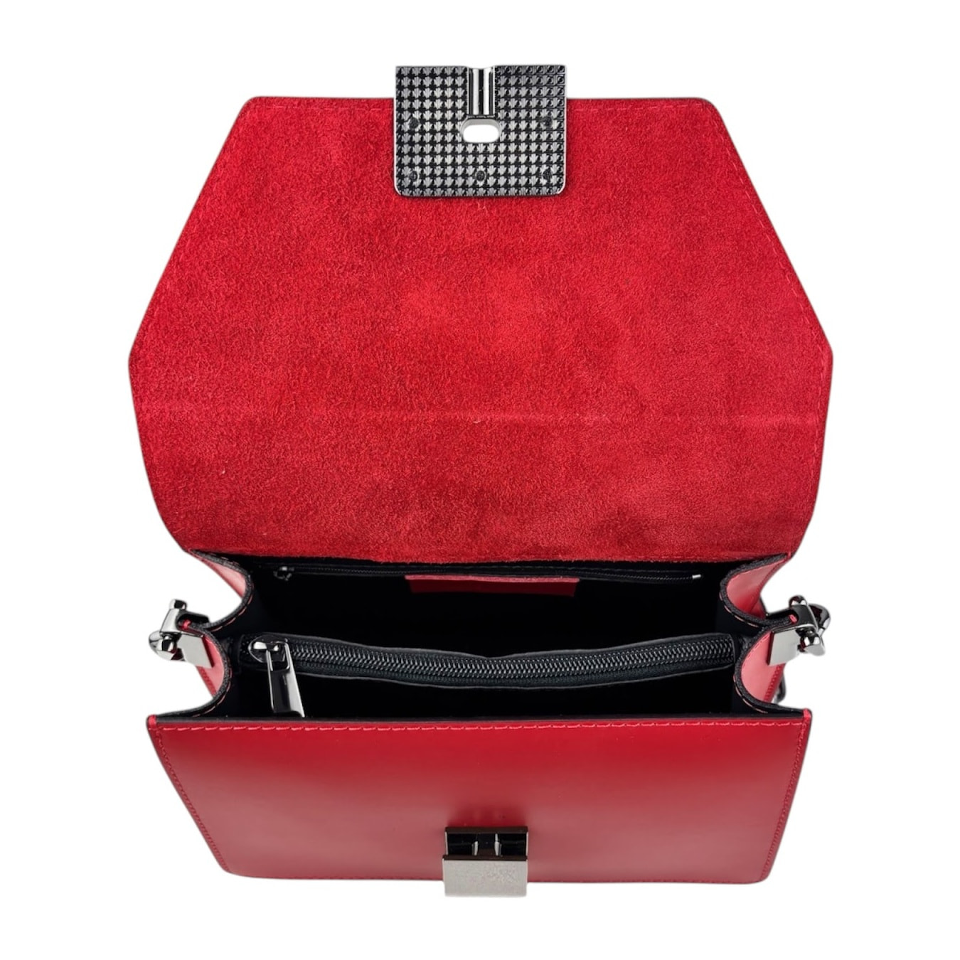 Bolso de hombro Cheval Firenze Costanza Rojo