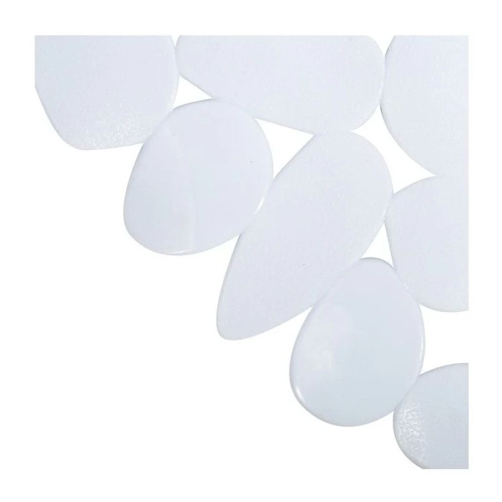 Tapis Fond de baignoire PVC GALETS Blanc MSV