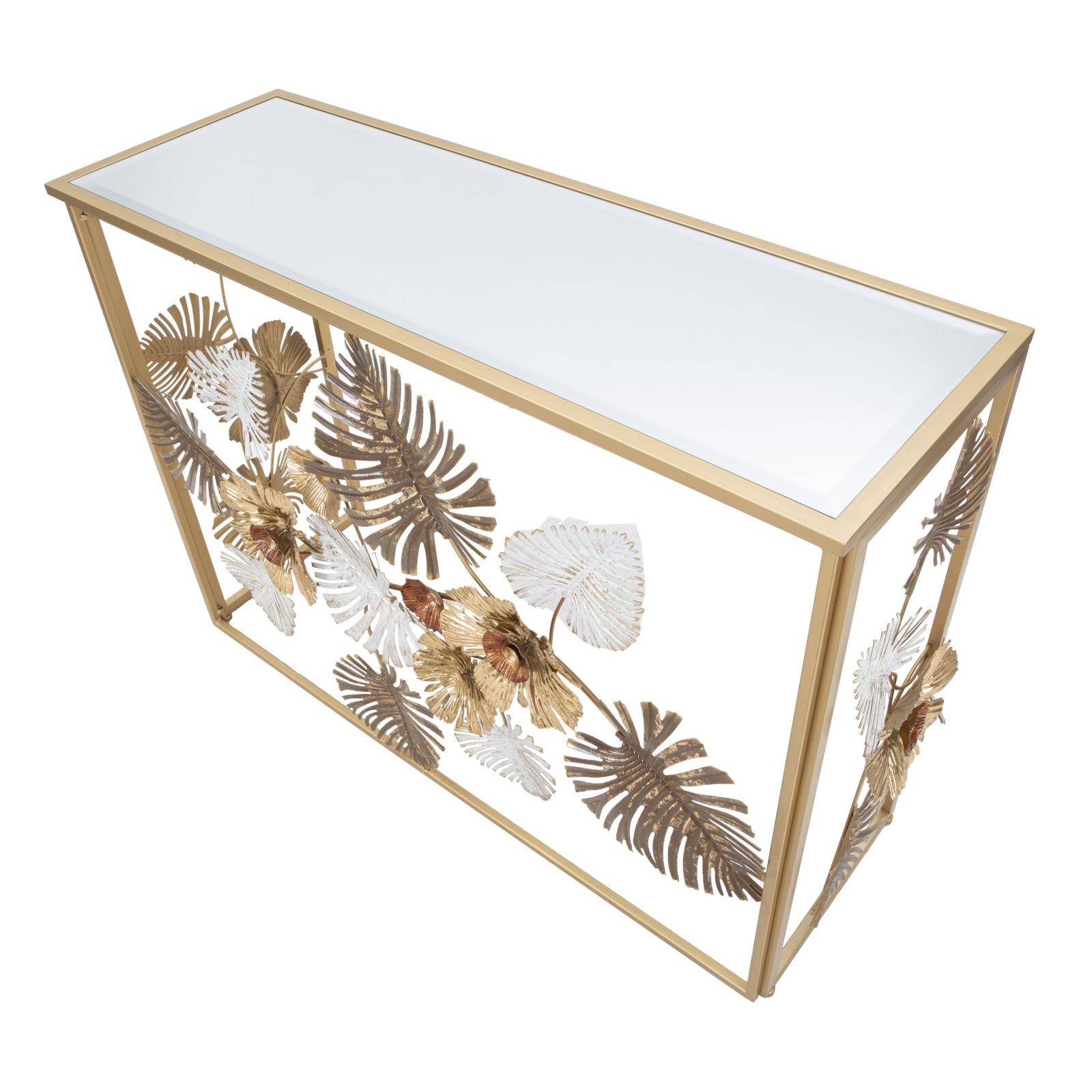 CONSOLE GLAM FLORIS CHARME1921 MULTICOLORE