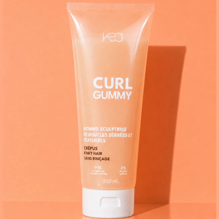 Curl Gummy - Gomme Sculptrice de Boucles Sérrées et Texturées sans Rinçage 250 ml
