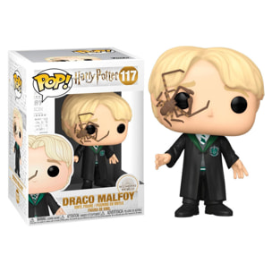 Harry Potter Funko POP Film Vinile Figura Draco Malfoy Con Ragno 9 cm