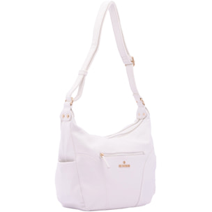 Borsa a spalla da donna - Modello False - Ecopelle - 30.0 x 21.0 x 11.0 cm