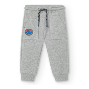 Pantalón felpa bebé niño