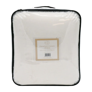 Couverture imitation "Lapin" - Cocoon Off White - 220x240cm - 610g/m²