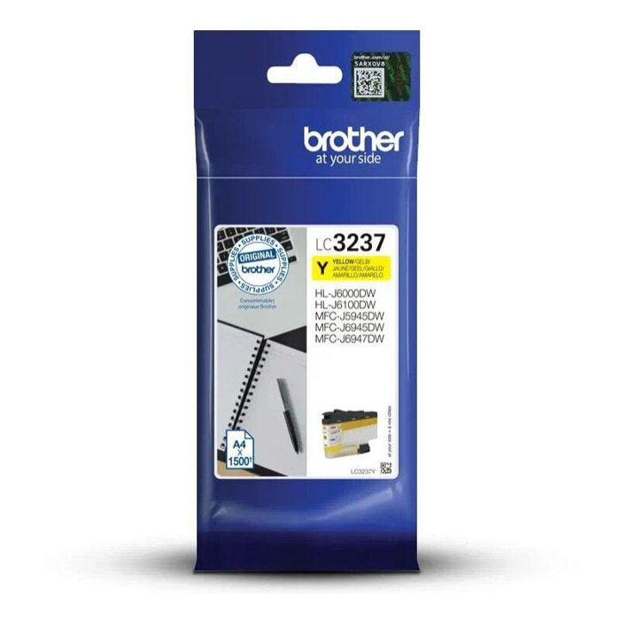 Cartouche d'encre BROTHER LC3237Y
