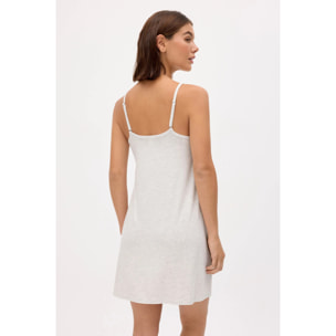 Camicia da notte lingerie Grigio