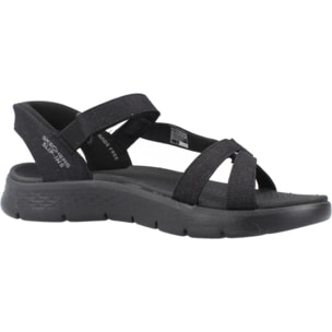 Sandalias Mujer Slip-ins  Go Walk Flex Negro