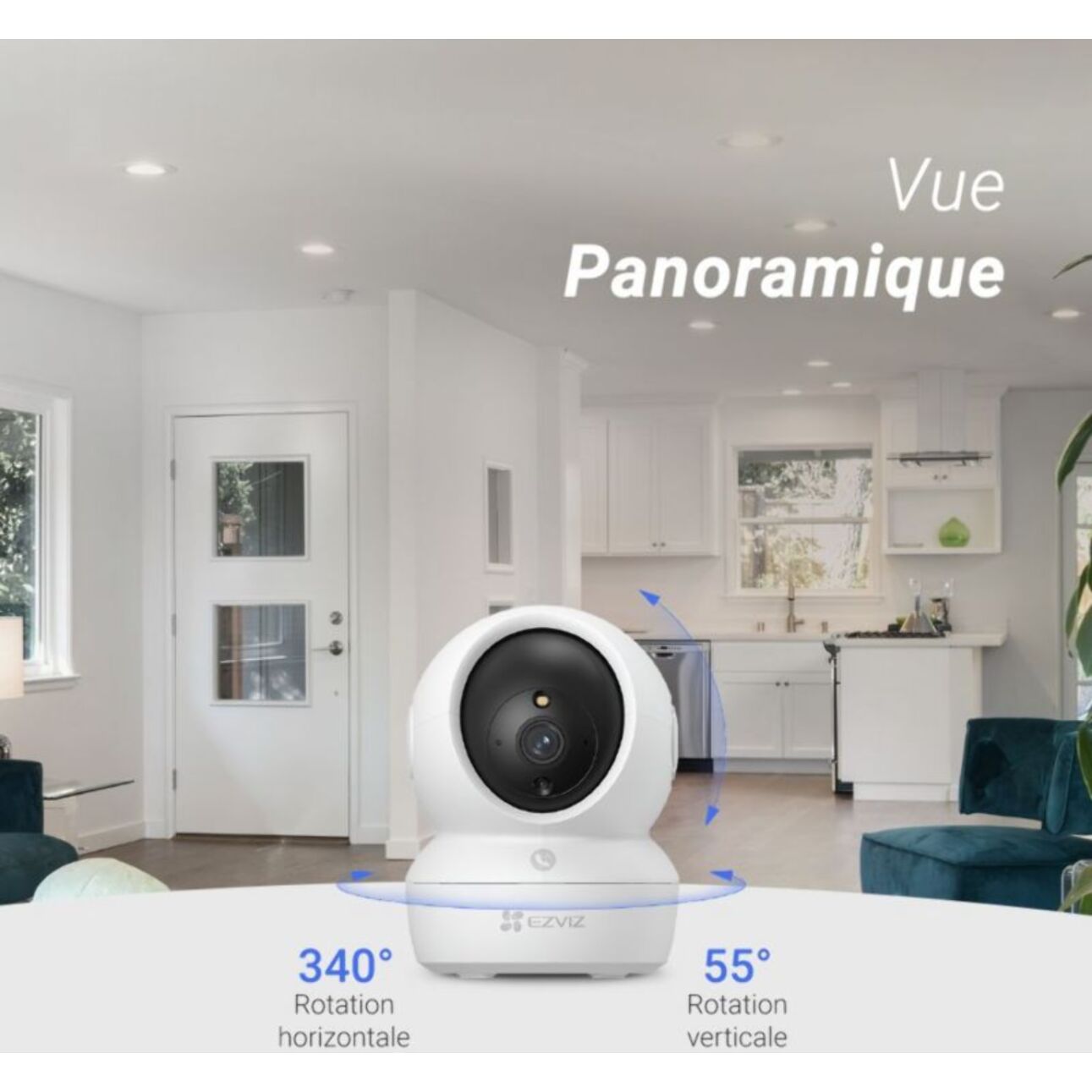Caméra de surveillance EZVIZ H6C 2K