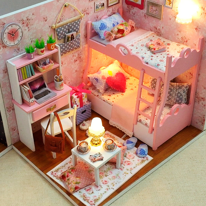 Anni di lusso. Modello 3D, realistico con grande dettaglio e luci LED.