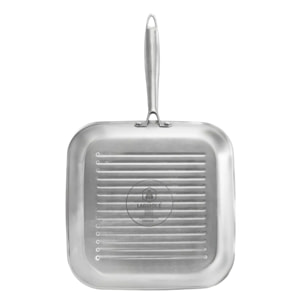 Grill triplex inox 28 cm