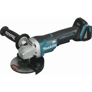 Meuleuse Ø 125 mm 18 V Li-Ion MAKITA - Sans batterie, ni chargeur - DGA508ZJ