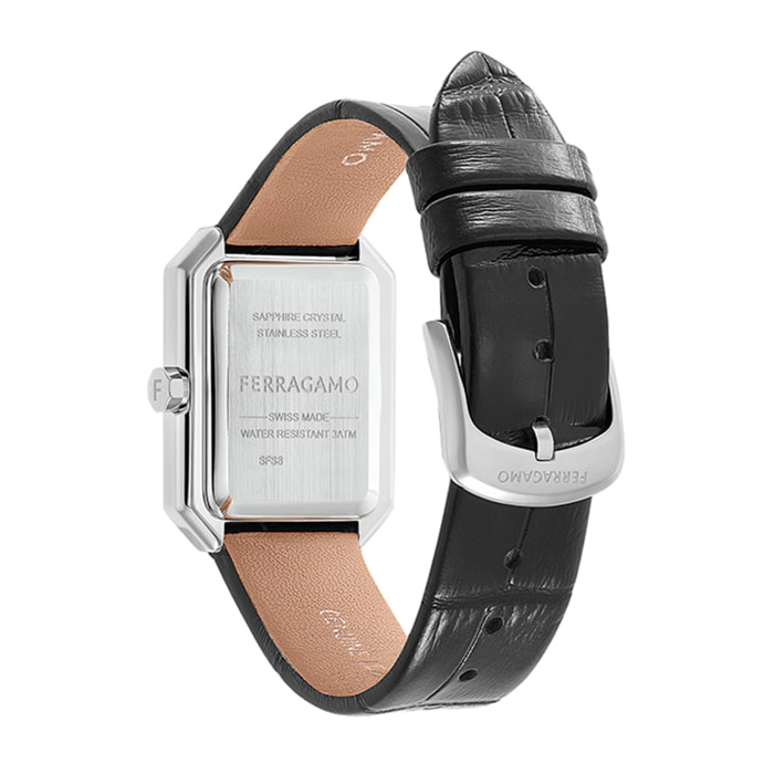 Ferragamo Reloj De Cuarzo 2 Manecillas S8-Ferragamo Crystal Tank