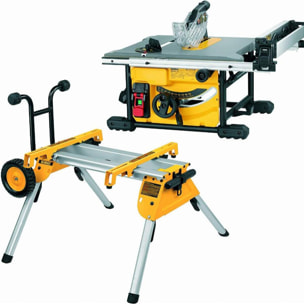 Scie sur table 1850W210 mm DEWALT - avec piètement - DWE7485RS-QS