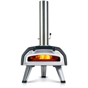 Four à pizza charbon OONI Karu 2 noir inox multicombustible pizza 30 cm, préchauffage 20 min, de 110 à 500°C