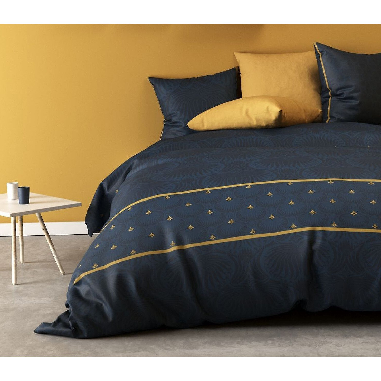 Parure De Couette 3pcs 100% Coton 57 Fils/cm2 Palace