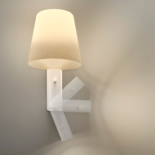 LEDS C4 Aplique Read Me Led 4.8W Blanco Cálido - 3000K On-Off Blanco 388Lm