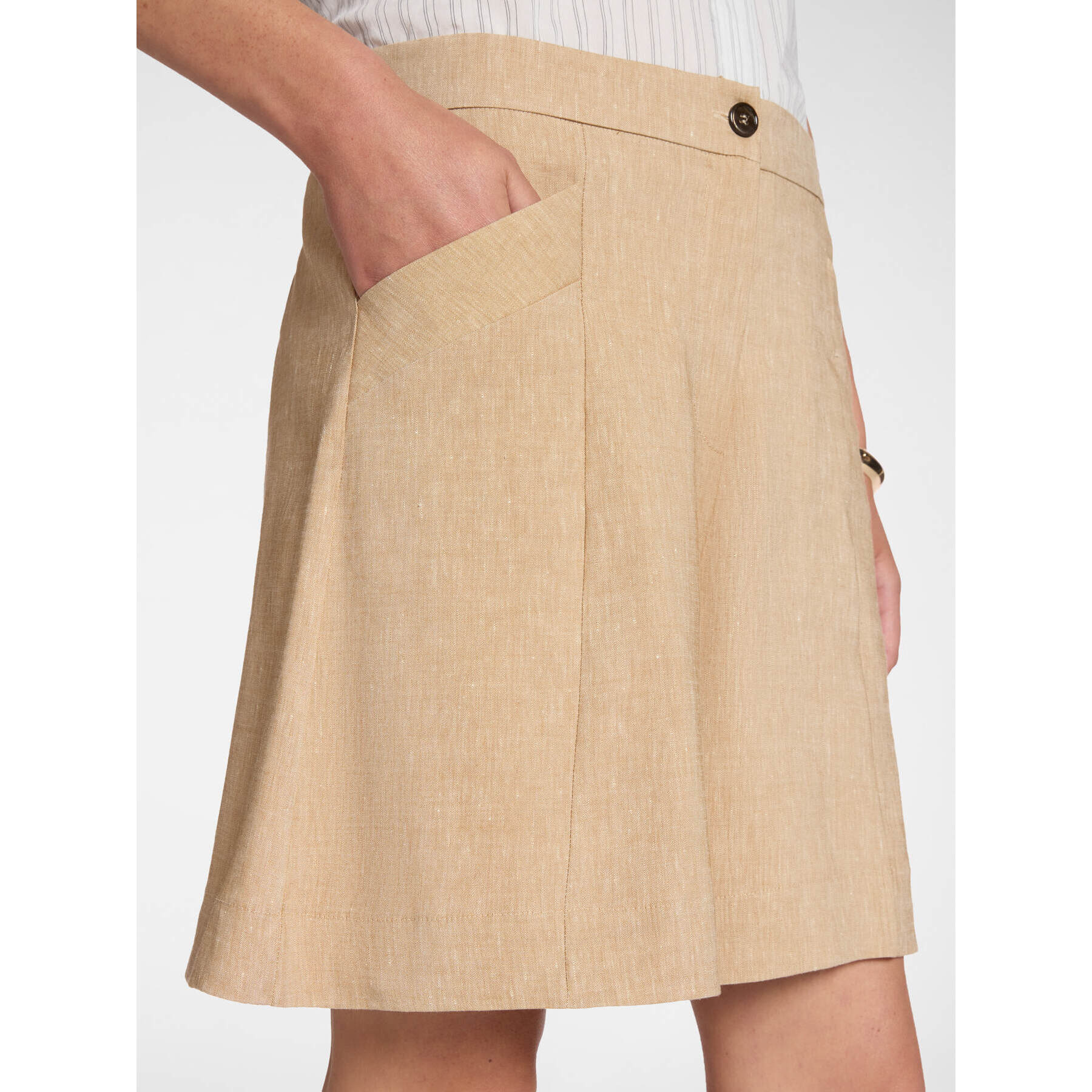 Elena Mirò - Bermudas sastre - Beige