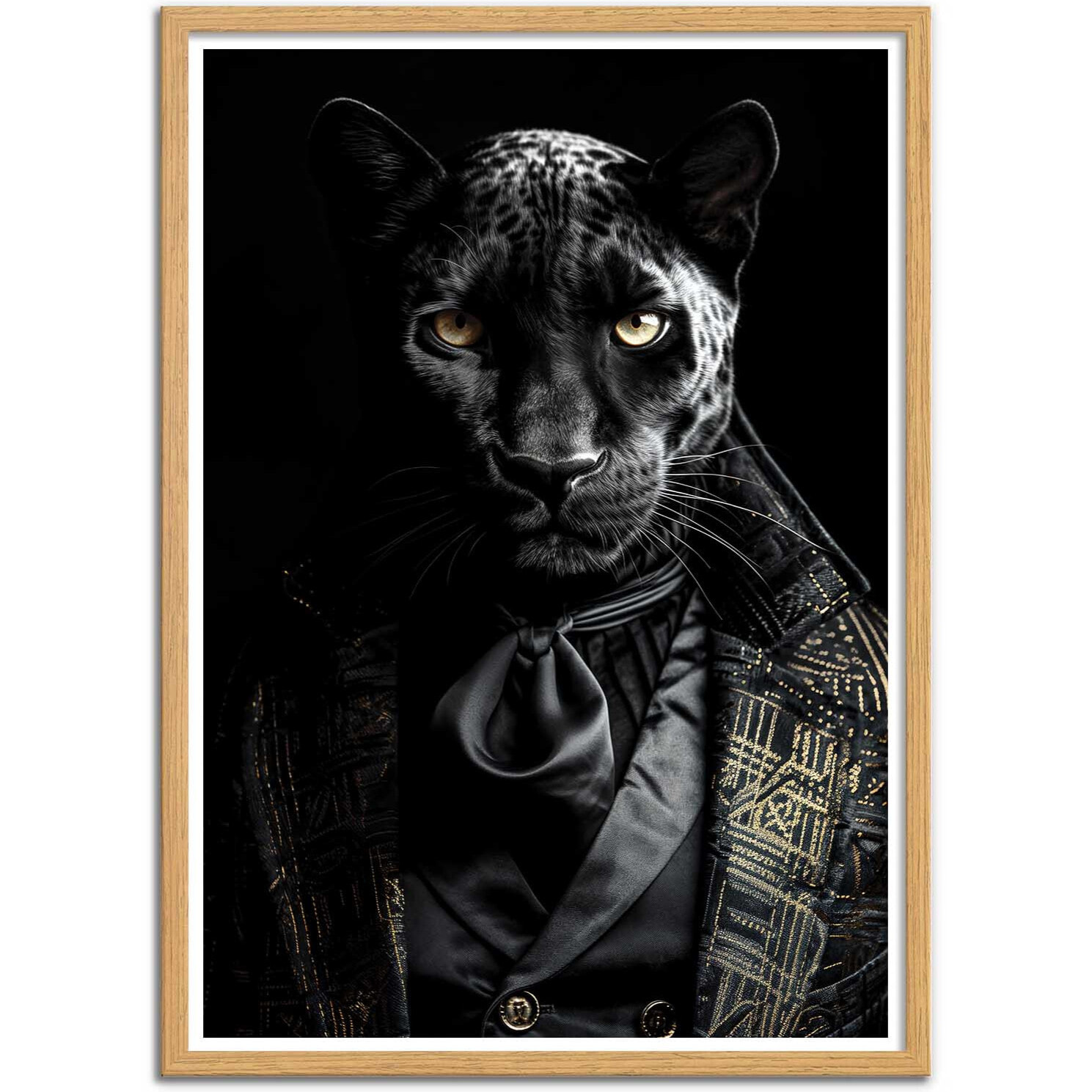 Affiche - Black Panther Wild Suits - Philippe Hugonnard