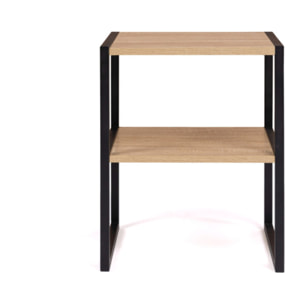 Table de chevet Memphis - Sur pied + sans tiroir