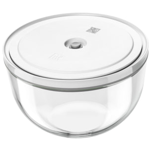 Bol sous vide L / 24 cm, Verre, Transparent