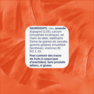 8 x 1L - Alpro - Boisson Végétale - Amandes grillées sans sucres