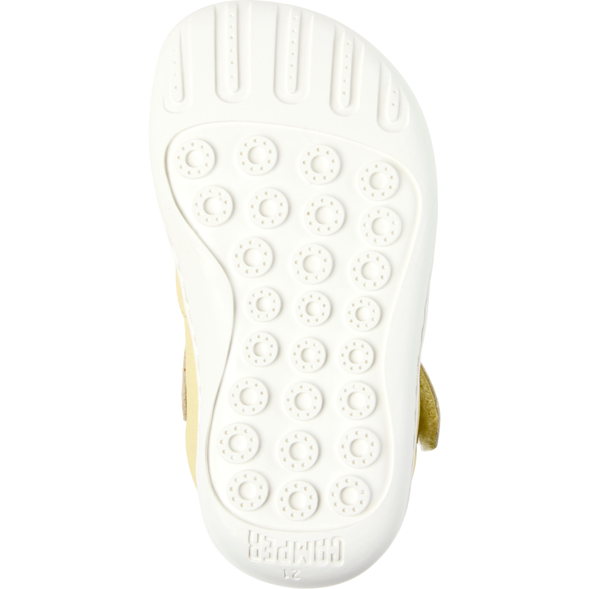 Bailarinas - CAMPER Peu Cami Twins - Amarillo - Cuero liso