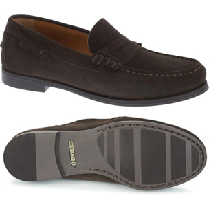 Mocassini Sebago Donna Marrone Plaza Ii Suede W