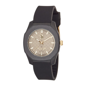 Orologio U.S. Polo Assn. in resina nera