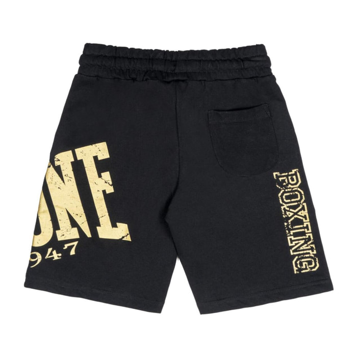 Pantaloncino da bambino in cotone non garzato Leone Boxing