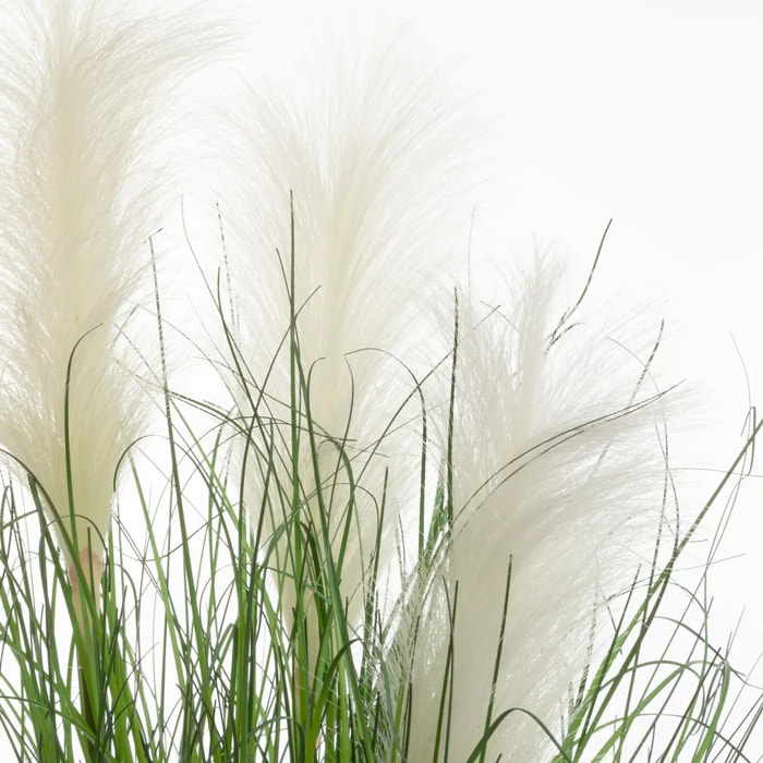 Herbe artificielle en pot H70cm