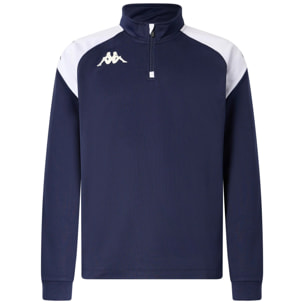 Kappa - Felpe Uomo Blu - Kappa4Football Lovato