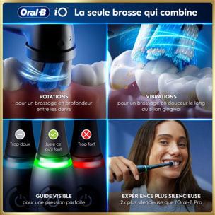 Brosse à dents électrique ORAL-B iO9 Series Black Onyx Luxe Edition
