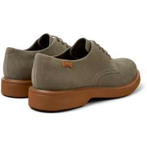 Scarpe stringate - CAMPER Norman - Verde - Pelle scamosciata