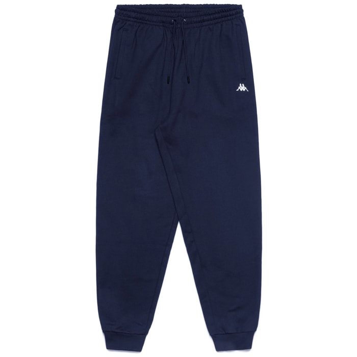 Kappa - Pantaloni Uomo Blu - Authentic Nogany