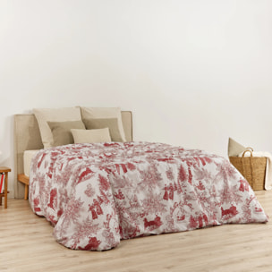 Housse de couette avec clics 100% coton Laponia 60