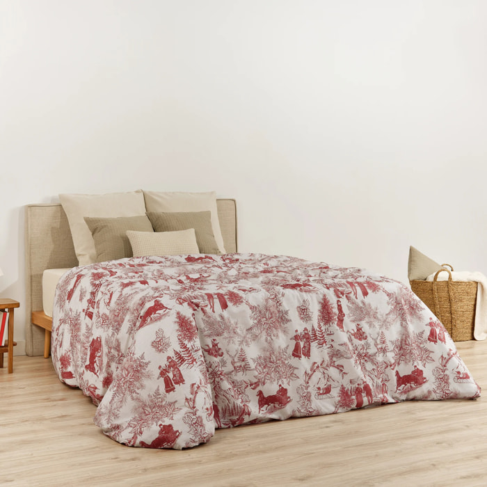 Housse de couette avec clics 100% coton Laponia 60