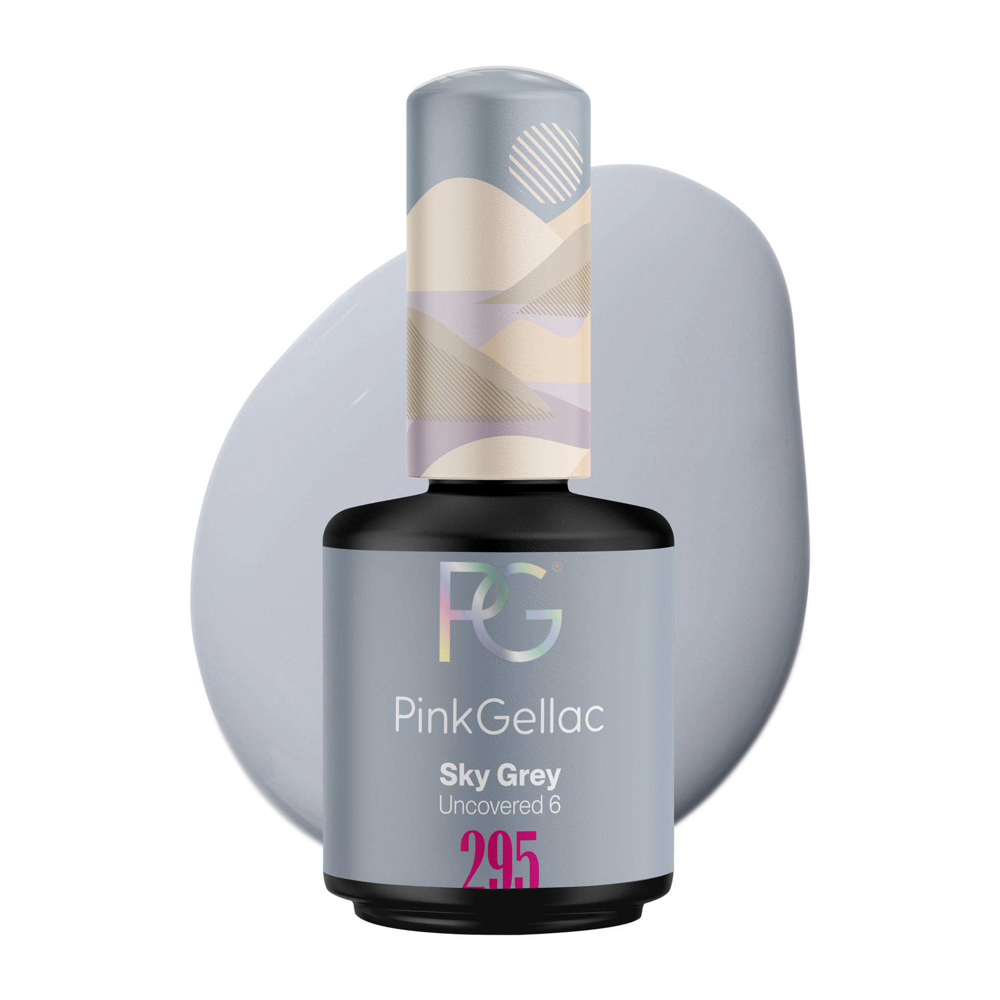 Vernis semi-permanent - 295 Sky Grey - 15 ml
