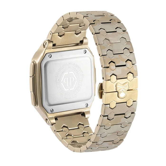 Reloj Philipp Plein PWHAA1021 Unisex Digital Cuarzo con Correa de Acero inoxidable